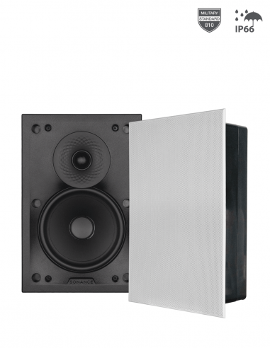 SONANCE | VXXT6 | Enceinte Murale 6'' Tropicalisée | 2 voies | 125W