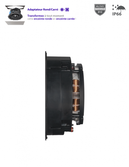 SONANCE | VXXT6R-SST | Enceinte Plafond 6'' Stéréo | 2 voies | 125W