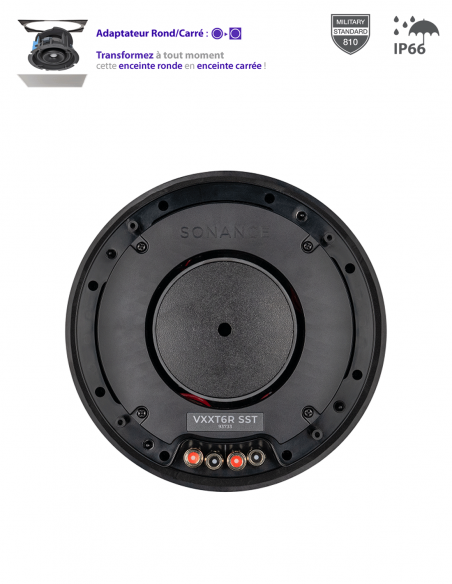 SONANCE | VXXT6R-SST | Enceinte Plafond 6'' Stéréo | 2 voies | 125W