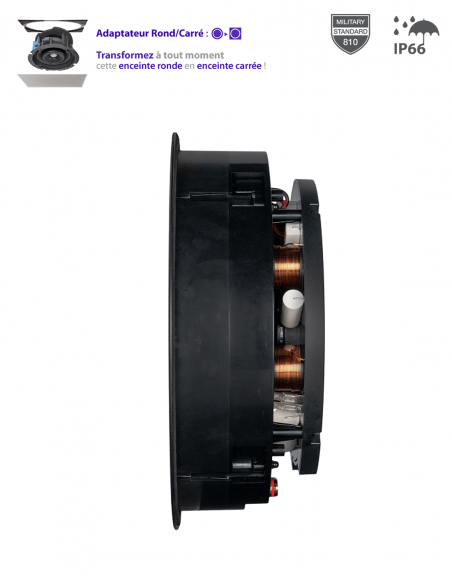SONANCE | VXXT8R | Enceinte Plafond 8'' Tropicalisée | 2 voies | 130W