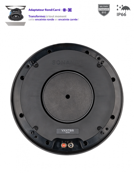 SONANCE | VXXT8R | Enceinte Plafond 8'' Tropicalisée | 2 voies | 130W