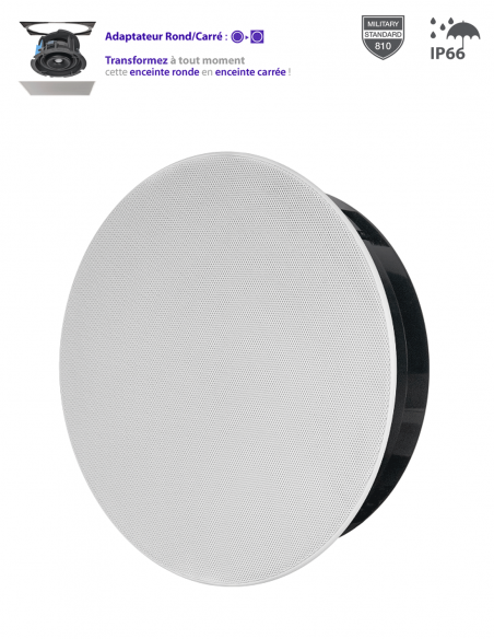 SONANCE | VXXT8R | Enceinte Plafond 8'' Tropicalisée | 2 voies | 130W
