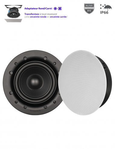 SONANCE | VXXT8RW | Woofer Plafond 8'' Tropicalisé | 200W