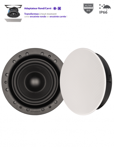 SONANCE | VXXT10RW | Woofer Plafond 8'' Tropicalisé | 300W