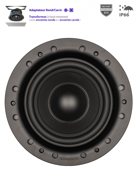 SONANCE | VXXT10RW | Woofer Plafond 8'' Tropicalisé | 300W