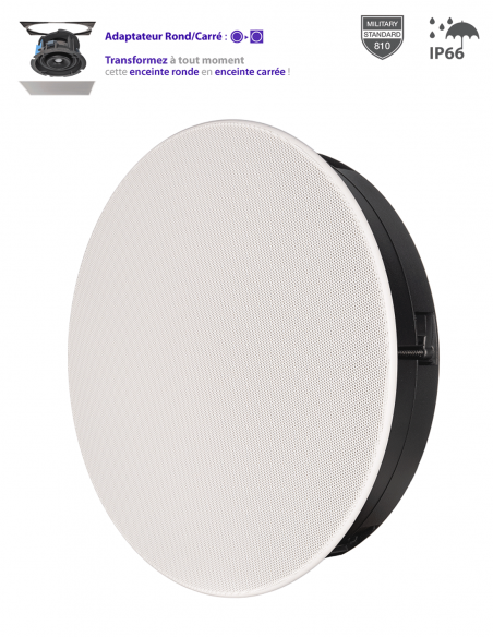 SONANCE | VXXT10RW | Woofer Plafond 8'' Tropicalisé | 300W