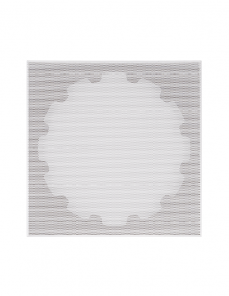 SONANCE | VXX8SQ-T | Paire d'adaptateurs + 2 grilles carrées XPC Micro-Trim de 8''