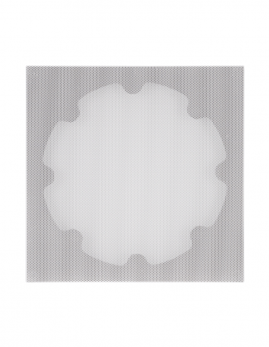 SONANCE | VXX8SQ-NT | Paire d'adaptateurs + 2 grilles carrées XPC Trimless de 8''