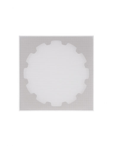 SONANCE | VXX6SQ-T | Paire d'adaptateurs + 2 grilles carrées XPC Micro-Trim de 6''