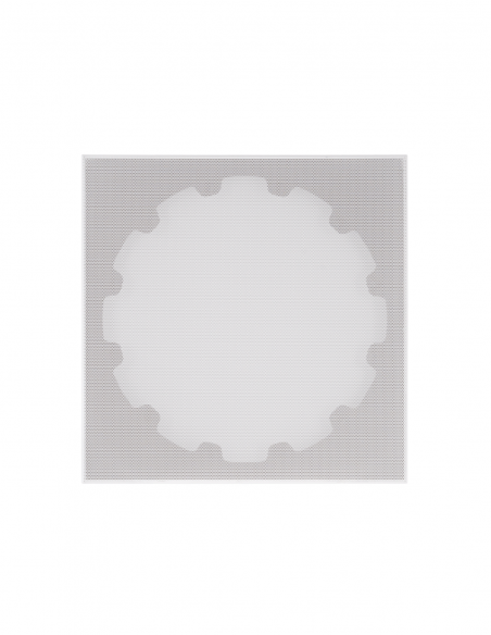 SONANCE | VXX6SQ-T | Paire d'adaptateurs + 2 grilles carrées XPC Micro-Trim de 6''