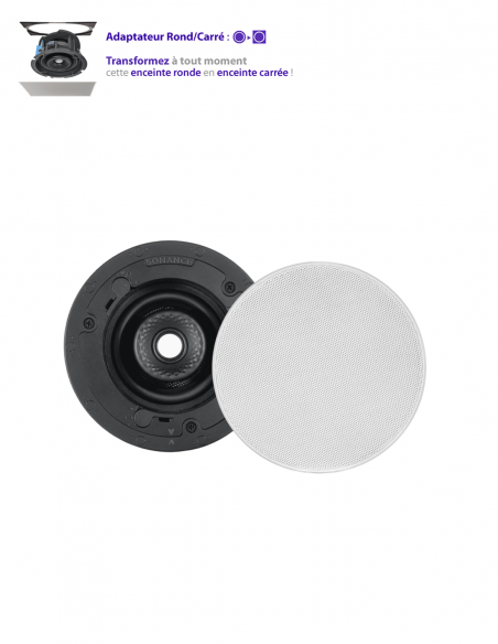 SONANCE | VX46R-SST | Enceinte Plafond 4'' Stéréo | 2 voies | 80W | HP Level 4