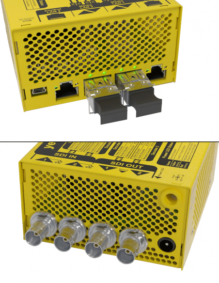 LYNX TECHNIK AG | CDE-1922 | Convertisseur Double Bidirectionnel SDI / ST2110
