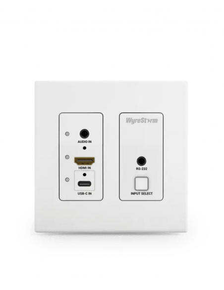 WYRESTORM | NHD-500-IW-TX | Émetteur Mural 4K60 4:4:4 | JPEG2000 | HDMI et USB-C