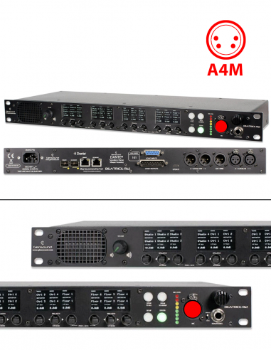 GLENSOUND | BEATRICE R12 4M | Unité intercom 12 canaux l Format rack | XLR-4M