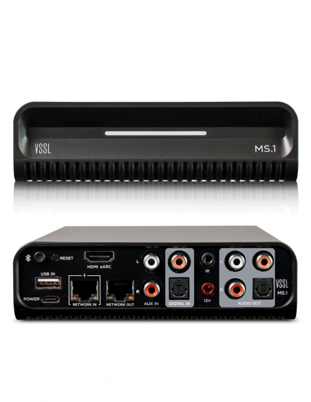 VSSL | MS1 | Streamer Audio Passif | HDMI et PoE | 1 Zone