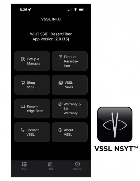 VSSL | MS1 | Streamer Audio Passif | HDMI et PoE | 1 Zone