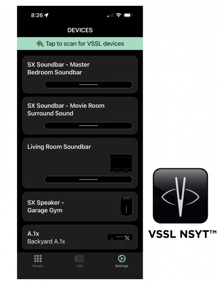 VSSL | MA1 | Streamer Audio Amplifié | HDMI | 1 Zone