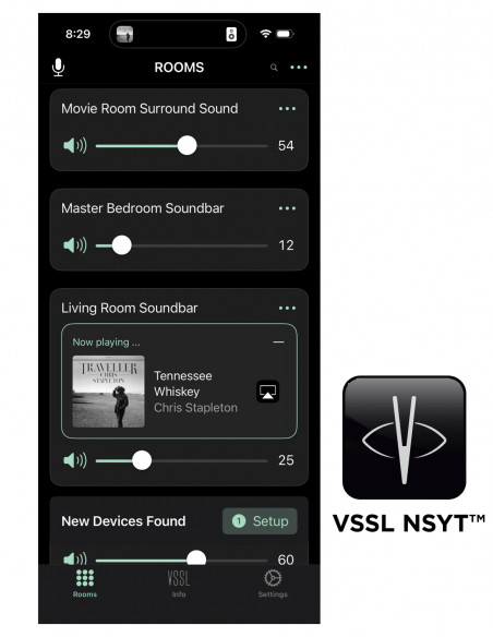 VSSL | MA1 | Streamer Audio Amplifié | HDMI | 1 Zone
