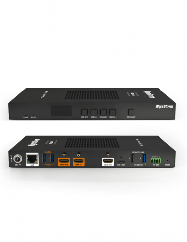 WYRESTORM&nbsp;|&nbsp;CAM-0402-BRG&nbsp;|&nbsp;Bridge Multicaméra 4K | I/O USB et HDMI