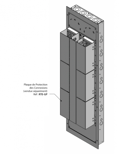 FUTURE AUTOMATION&nbsp;|&nbsp;RTE7&nbsp;|&nbsp;Boitier de Terminaisons | 3 modules