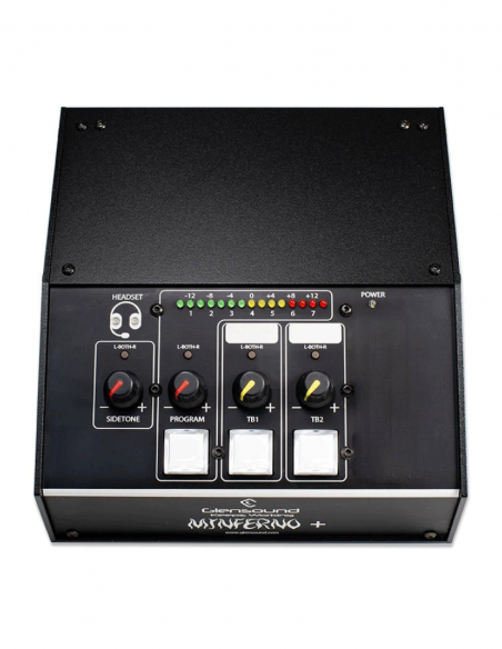 GLENSOUND&nbsp;|&nbsp;MINFERNO/2+&nbsp;|&nbsp;Pupitre 1 commentateur l 2 talkbacks | Sortie Micro