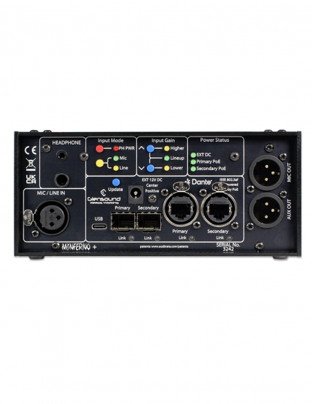 GLENSOUND&nbsp;|&nbsp;MINFERNO/3+&nbsp;|&nbsp;Pupitre 1 commentateur l 2 talkbacks | Sortie Micro