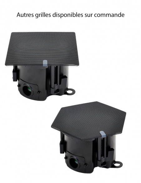 CLOUD&nbsp;|&nbsp;CS-C3B&nbsp;|&nbsp;Enceinte Plafond 3''| 2 voies | 16W@16Ω /100V| Noire