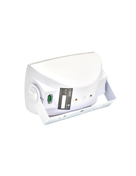 CLOUD&nbsp;|&nbsp;CS-S4W&nbsp;|&nbsp;Enceinte Extérieure 4''| 2 voies | 20W@16Ω /100V| Blanche