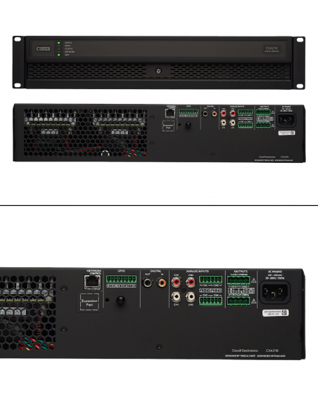 CLOUD&nbsp;|&nbsp;CXA21K&nbsp;|&nbsp;Amplificateur IP numérique | 2 ou 4 canaux | 2000W | Hi-Z-Lo-Z