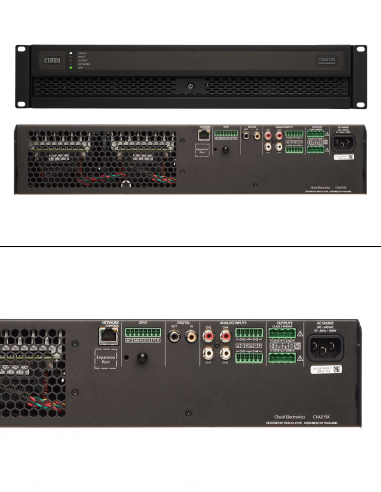 CLOUD&nbsp;|&nbsp;CXA215K&nbsp;|&nbsp;Amplificateur IP numérique | 2 ou 4 canaux | 3000W | Hi-Z-Lo-Z