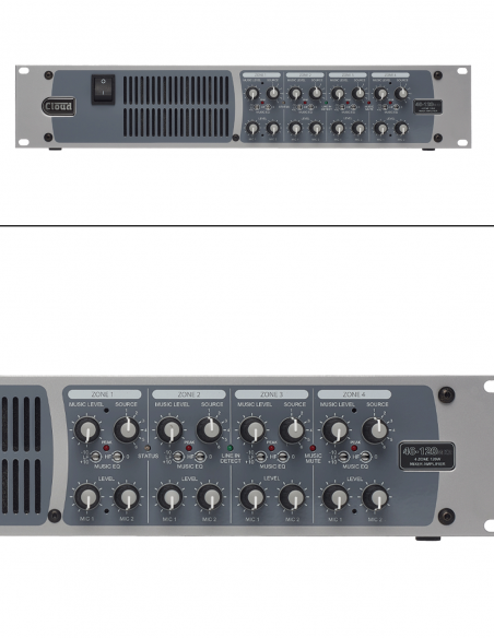 CLOUD&nbsp;|&nbsp;46-120 MK2&nbsp;|&nbsp;Mélangeur Amplifié 4x120W | Hi-Z / Lo-Z