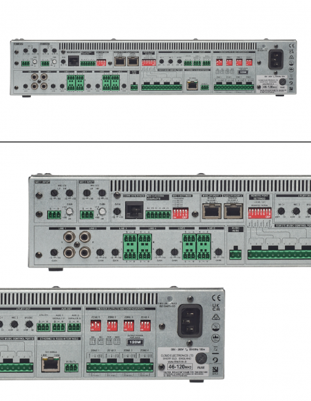 CLOUD&nbsp;|&nbsp;46-120 MK2&nbsp;|&nbsp;Mélangeur Amplifié 4x120W | Hi-Z / Lo-Z