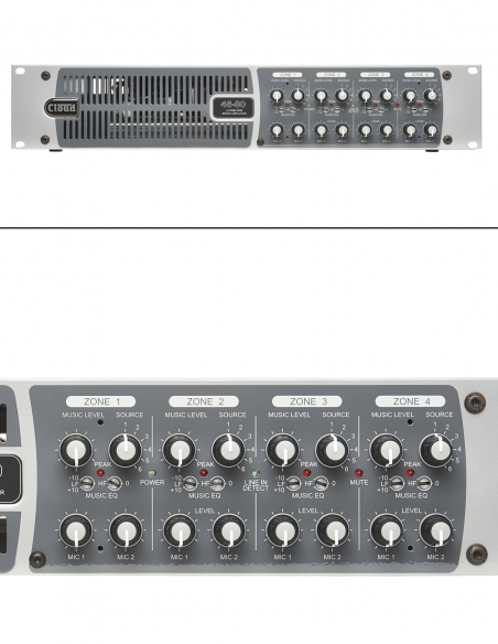 CLOUD&nbsp;|&nbsp;46-80T&nbsp;|&nbsp;Mélangeur Amplifié 4x80W | Hi-Z