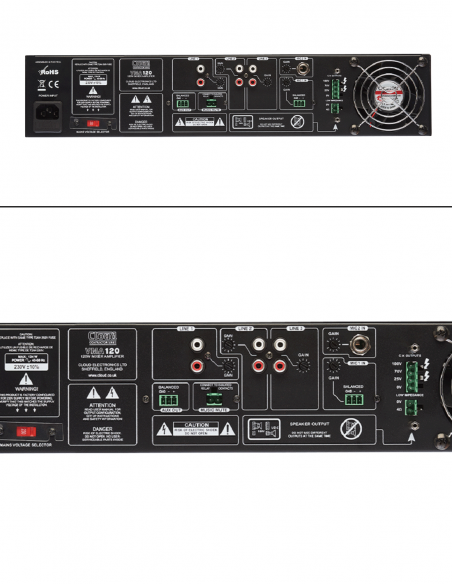 CLOUD&nbsp;|&nbsp;VMA120&nbsp;|&nbsp;Mélangeur Amplifié 1x120W | 1 Zone | Hi-Z / Lo-Z