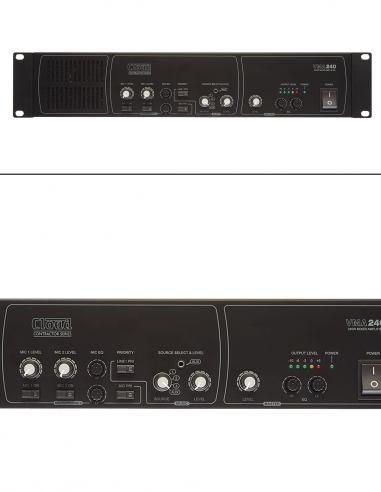 CLOUD&nbsp;|&nbsp;VMA240&nbsp;|&nbsp;Mélangeur Amplifié 1x240W | 1 Zone | Hi-Z / Lo-Z