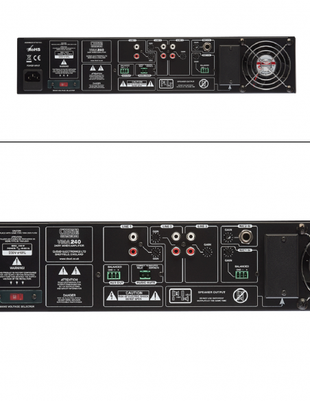 CLOUD&nbsp;|&nbsp;VMA240&nbsp;|&nbsp;Mélangeur Amplifié 1x240W | 1 Zone | Hi-Z / Lo-Z