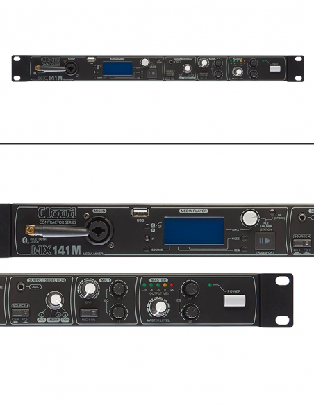 CLOUD&nbsp;|&nbsp;MX141&nbsp;|&nbsp;Mélangeur-Lecteur Multimédia Stéréo 4x1| 1 Zone 