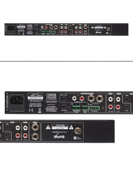 CLOUD&nbsp;|&nbsp;MX141&nbsp;|&nbsp;Mélangeur-Lecteur Multimédia Stéréo 4x1| 1 Zone 