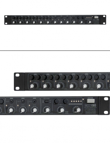 CLOUD&nbsp;|&nbsp;MX190&nbsp;|&nbsp;Mélangeur Stéréo 9x1 | 1 Zone 