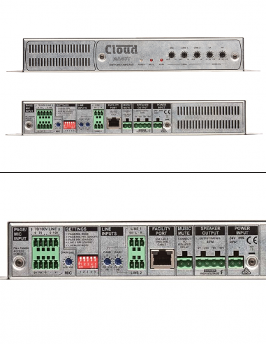 CLOUD&nbsp;|&nbsp;MA40T&nbsp;|&nbsp;Mélangeur Amplifié 1x40W | Hi-Z