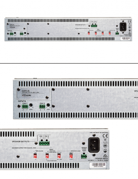 CLOUD&nbsp;|&nbsp;CA2500&nbsp;|&nbsp;Amplificateur Numérique | 2 x 500W | Hi-Z-Lo-Z