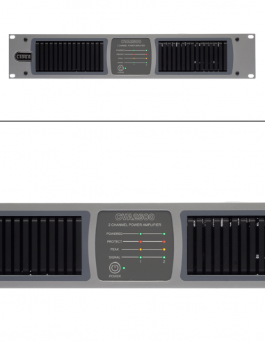 CLOUD&nbsp;|&nbsp;CVA2500&nbsp;|&nbsp;Amplificateur Numérique avec DSP | 2 x 500W | Hi-Z-Lo-Z