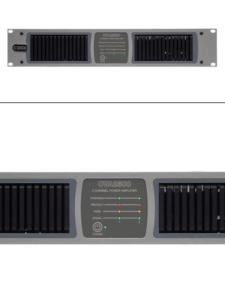CLOUD&nbsp;|&nbsp;CVA2500&nbsp;|&nbsp;Amplificateur Numérique avec DSP | 2 x 500W | Hi-Z-Lo-Z
