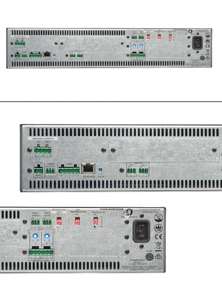 CLOUD&nbsp;|&nbsp;CVA2500&nbsp;|&nbsp;Amplificateur Numérique avec DSP | 2 x 500W | Hi-Z-Lo-Z