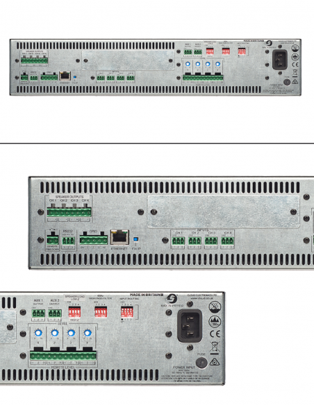 CLOUD&nbsp;|&nbsp;CVA4250&nbsp;|&nbsp;Amplificateur Numérique avec DSP | 4 x 250W | Hi-Z-Lo-Z
