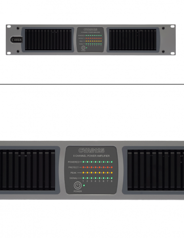 CLOUD&nbsp;|&nbsp;CVA8125&nbsp;|&nbsp;Amplificateur Numérique avec DSP | 8 x 125W | Hi-Z-Lo-Z