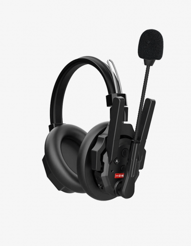 SYNCO&nbsp;|&nbsp;XTALK XMAX9&nbsp;|&nbsp;Lot de 9 Casques Intercom Binauraux Bidirectionnel 2,4GHz