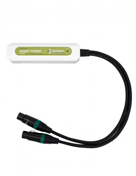 DIGISYNTHETIC&nbsp;|&nbsp;DMA02-IN&nbsp;|&nbsp;Convertisseur AES67 avec Entrées Analogiques 2 Canaux