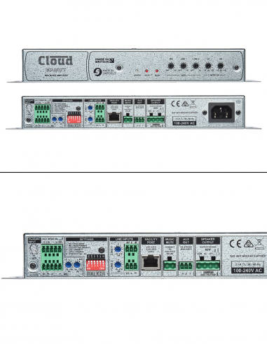 CLOUD&nbsp;|&nbsp;MA80FT&nbsp;|&nbsp;Mélangeur Amplifié 1x80W | Hi-Z / Lo-Z