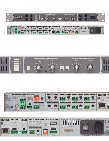 CLOUD&nbsp;|&nbsp;MPA120MK2&nbsp;|&nbsp;Combiné Mélangeur Amplifié 1x120W | Hi-Z / Lo-Z